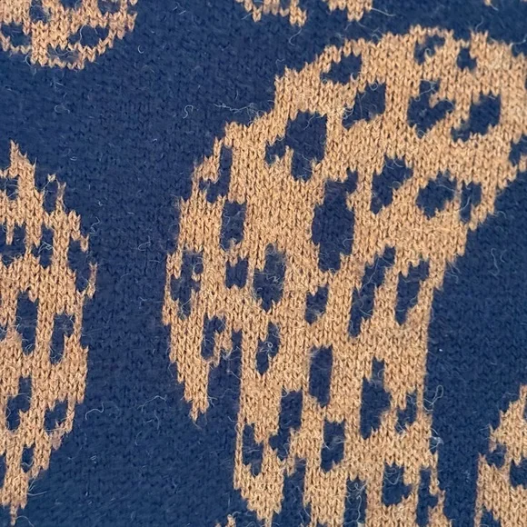 FARM RIO Women's Black and Rust Sweater Size X-Large - Picture 8 of 12